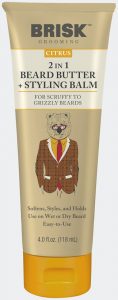 Brisk 2IN1 Beard Butter + Styling Balm – Citrus